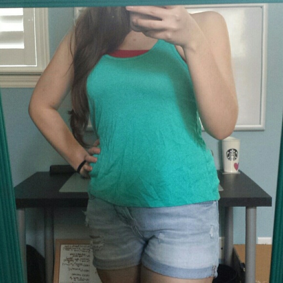 Turquoise Top - Picture 3 of 3