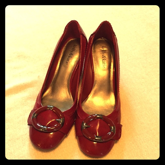 Kelly & Katie Red Wedges
