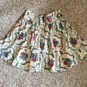 H&M Floral Baroque Circle Skirt