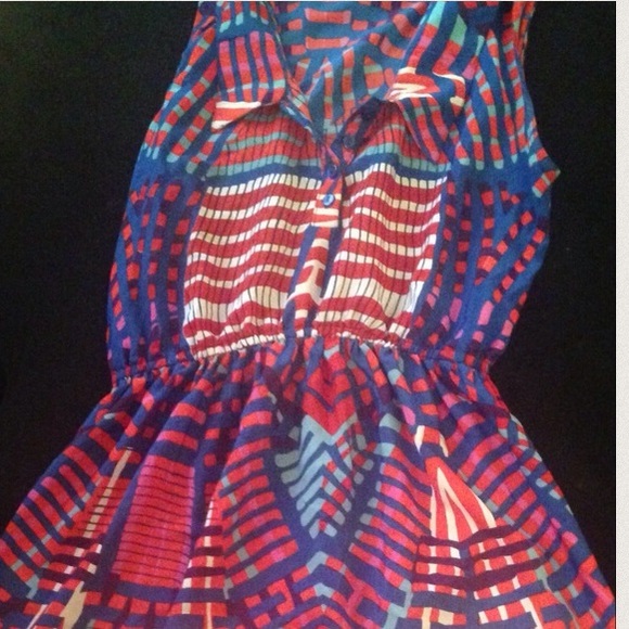 Multi colored dress