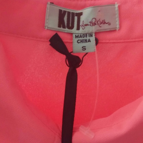 Kut from the Kloth chiffon long sleeve sz Sm - Picture 3 of 4