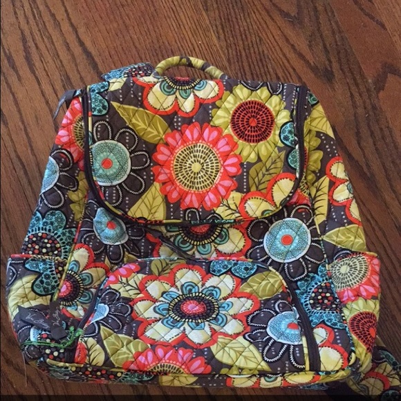 Double zip Vera Bradley backpack