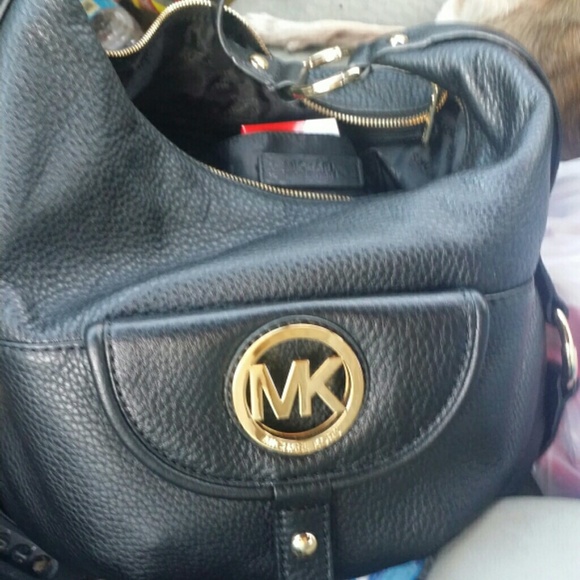 Authentic Michael kors leather bag