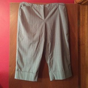 SALE!! Grey career capris