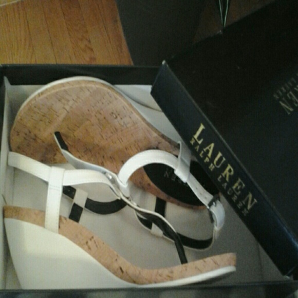 👠White Reeta Ralph Lauren Shoes