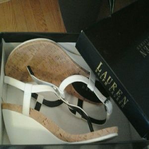 👠White Reeta Ralph Lauren Shoes