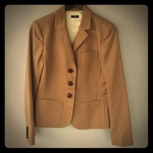 Size 10 tall J Crew wool riding jacket