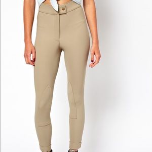 American Apparel Riding Pant in Taupe