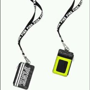 Limited Edition PINK lanyard & ID case