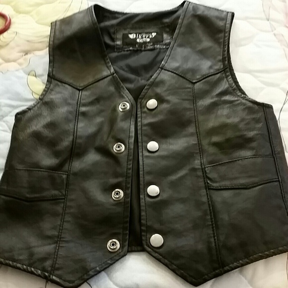 Child's leather vest