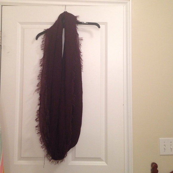 Maroon Infinity Scarf