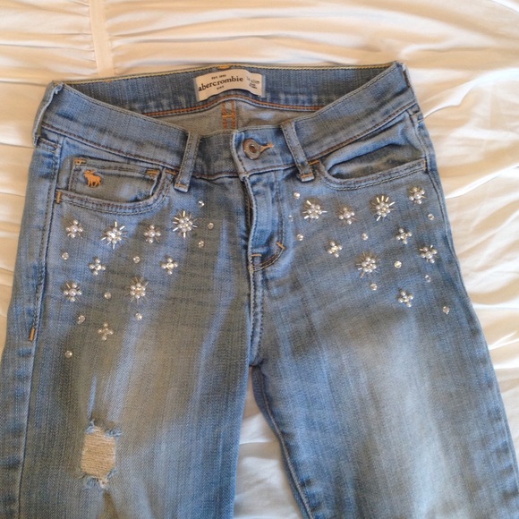 Kids Abercrombie Skinny Jeans - Picture 1 of 4