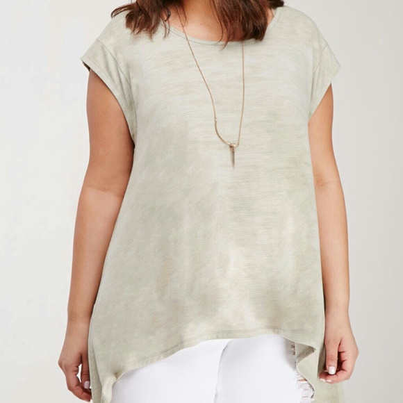 Forever 21 Tops - Flowy Asymmetrical Top