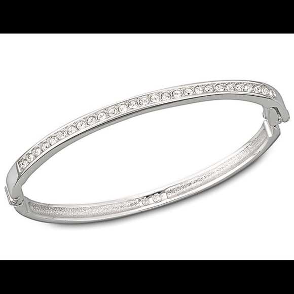 Swarovski Jewelry Swarovski Crystal Channel Set Bangle Poshmark