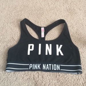 Pink bralette