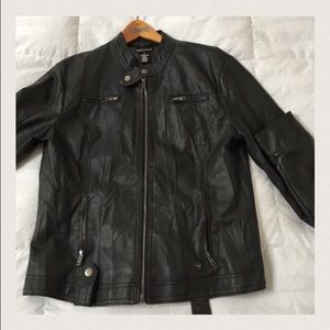 Faux Leather Jacket from Wet Seal