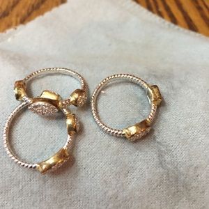 SALE!  Ross Simon stack rings