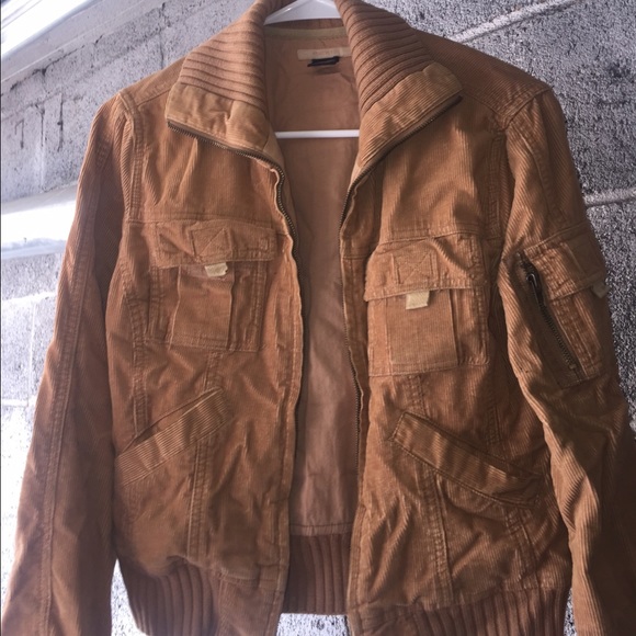 Corduroy tan jacket
