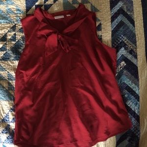 New York and Company sleeveless blouse XL
