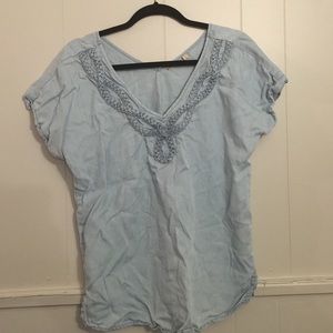 Anthropologie Holding Horses Denim Shirt