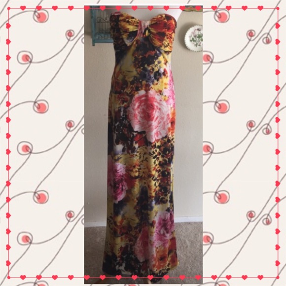 Beautiful strapless dress