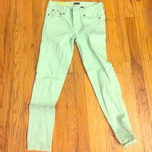 Jcrew mint pants