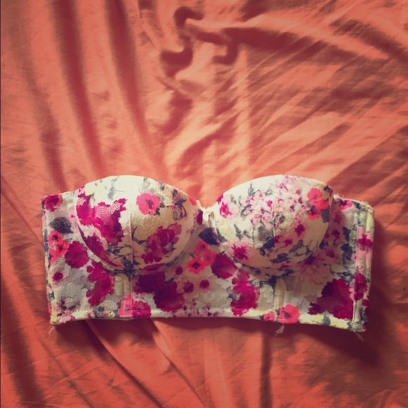 Lacey rose corset bra
