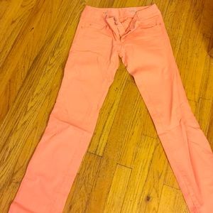 Lily Pulitzer pink jeans