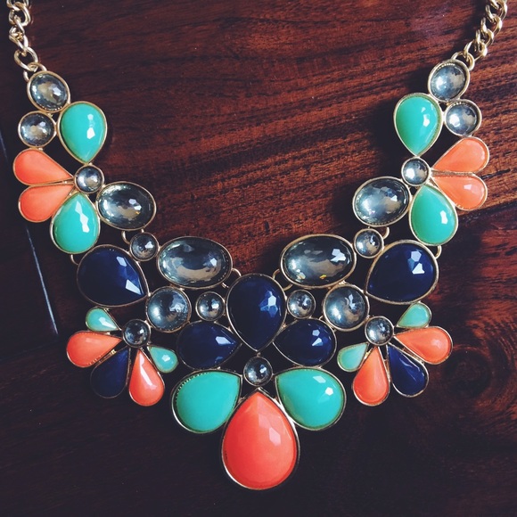 Multicolored Statement Necklace
