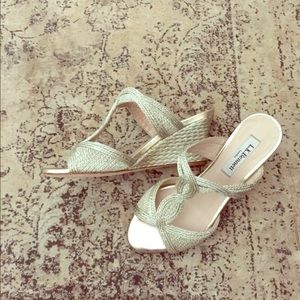 🎈Sale! Golden L.K. Bennett Wedges