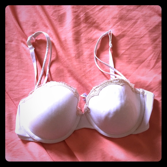 Dkny lace trim bra