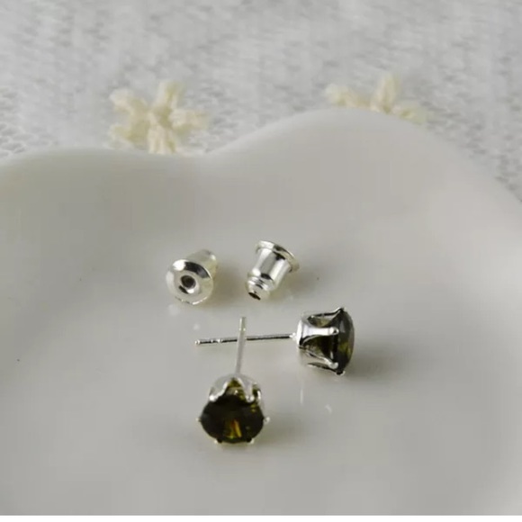 New 925 Sterling Silver Post Earrings