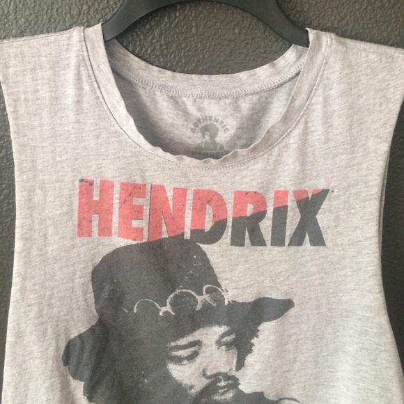 Jimi Hendrix Cutoff Tee ❤️