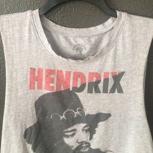 Jimi Hendrix Cutoff Tee ❤️