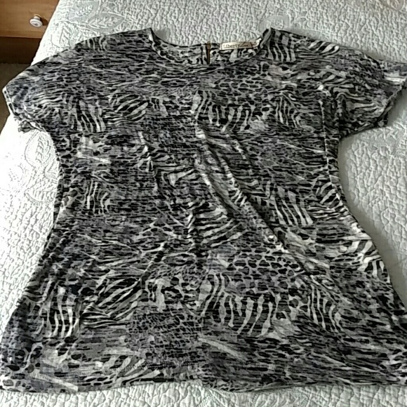 Zebra print shirt