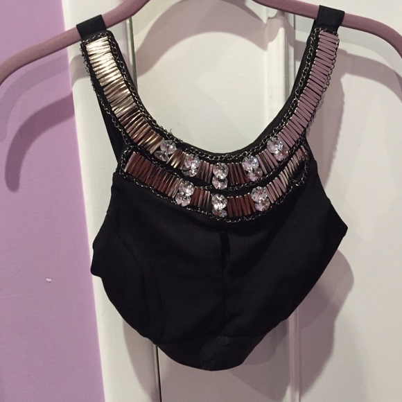 Crop fancy shirt