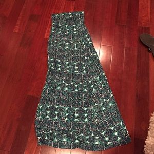 Long maxi skirt