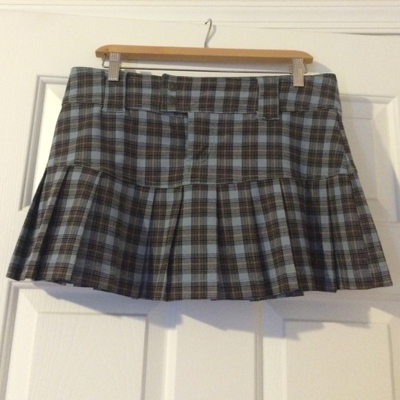 Plaid Guess mini skirt