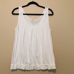 Loft White Tank