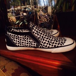 Coach Slide on Tennis Shoes