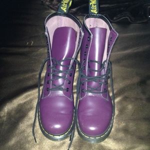 Purple Doc Martens