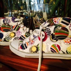 Coach Hightop Tennis Shoes