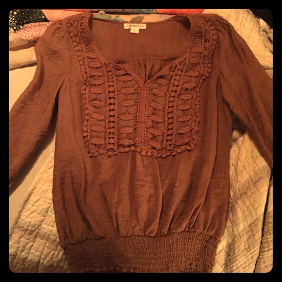 Crochet Peasant Top