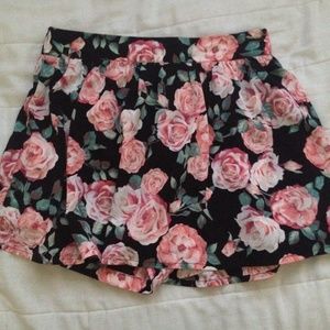 Forever 21 floral skirt