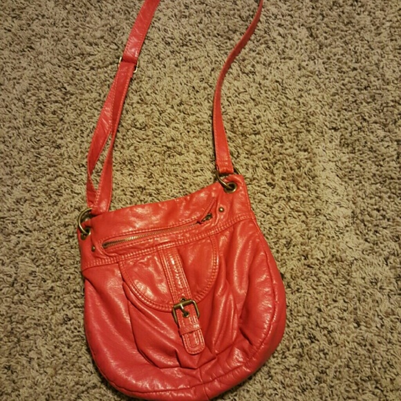Bueno orange purse