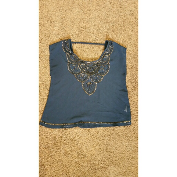 Dark Blue Shirt
