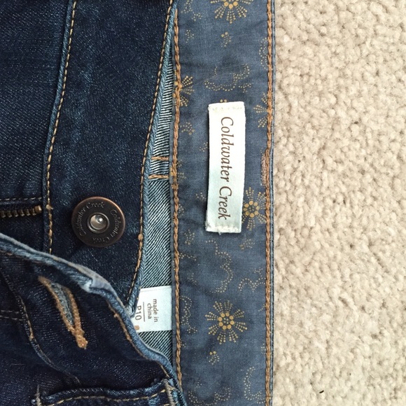 Coldwater Creek Embroidered Jeans