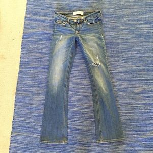 Hollister boot cut jeans