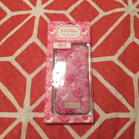 Lilly Pulitzer Phi Mu IPhone 5 case