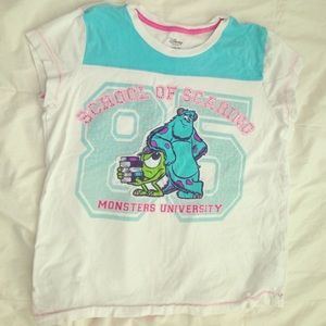Cute kid monsters university shirt
